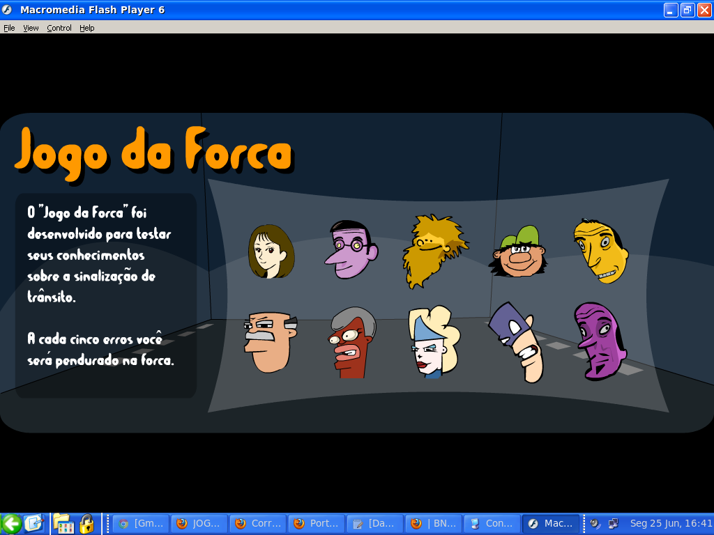 Trânsito Legal: jogo educativo